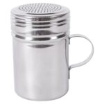 1x 300ml Stainless Steel Flour Shaker Icing Sugar Chocolate Cocoa Powder Sifter