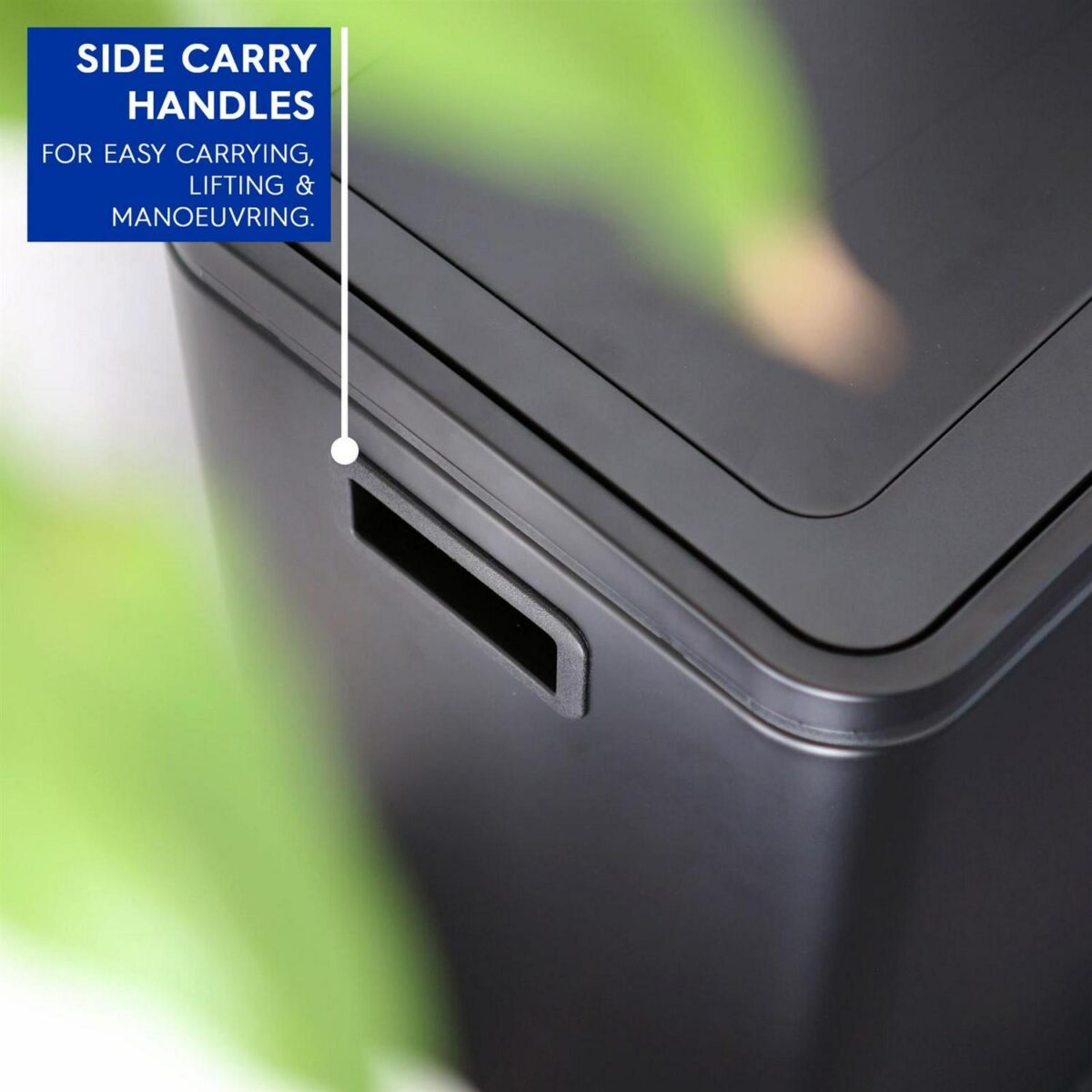 1x 30L (2 x 15L) Stainless Steel Double Kitchen Pedal Bin Brushed Recycling Bin - Image 4