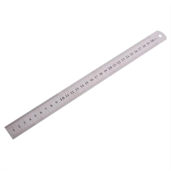 1x 30 5cm Steel Rule 43c9c0ada8ae0aa0d762b7f025be7bf5