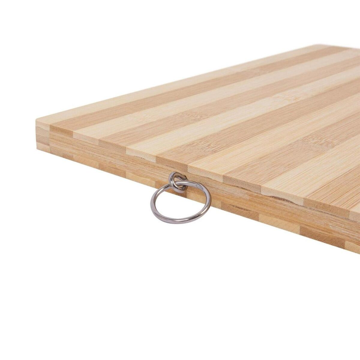 1x 34cm x 24cm Bamboo Chopping Board Large Kitchen Food Cutting Worktop Saver - Image 2