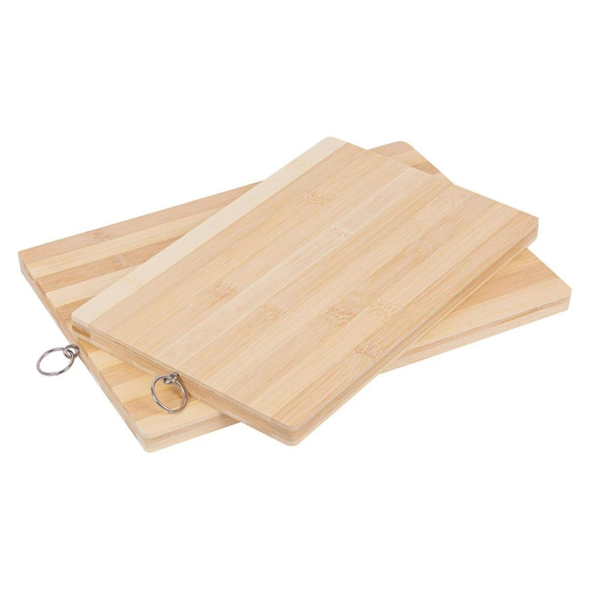 1x 34cm x 24cm Bamboo Chopping Board Large Kitchen Food Cutting Worktop Saver - Image 3