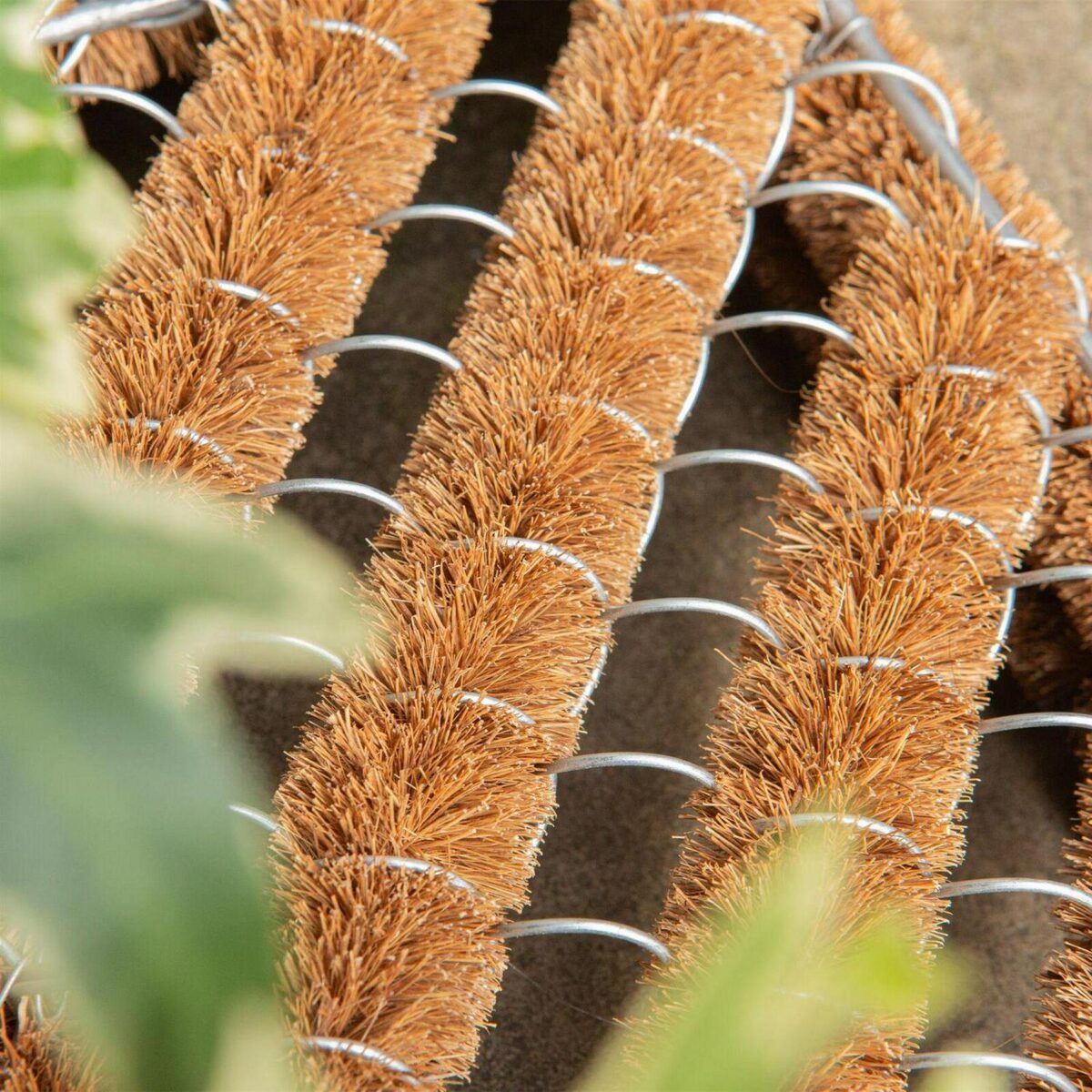 1x 35cm x 30cm Natural Coir Scraper Door Mat Non-Slip Outdoor Kitchen Rug - Image 7