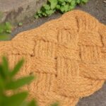 1x 68cm x 43cm Natural Coir Knotted Door Mat Non-Slip Indoor Kitchen Rug - Image 7