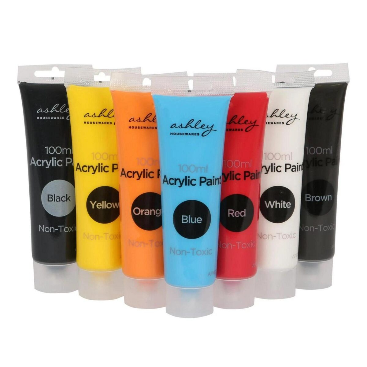 1x Acrylic Paint 100ml Red Premium Artists Canvas Wood Ceramic Tube Paints - Image 2