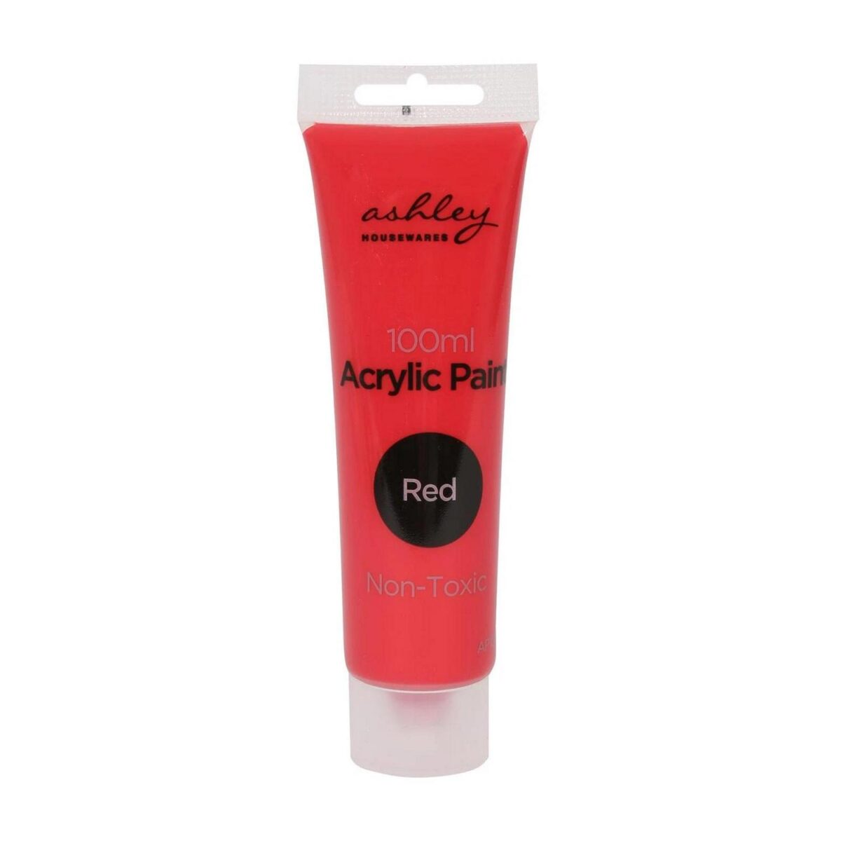 1x Acrylic Paint 100ml Red Premium Artists Canvas Wood Ceramic Tube Paints - Image 1