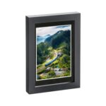 1x Black 5 x 7 Photo Frame with Black 4 x 6 Mount Picture Wall Décor