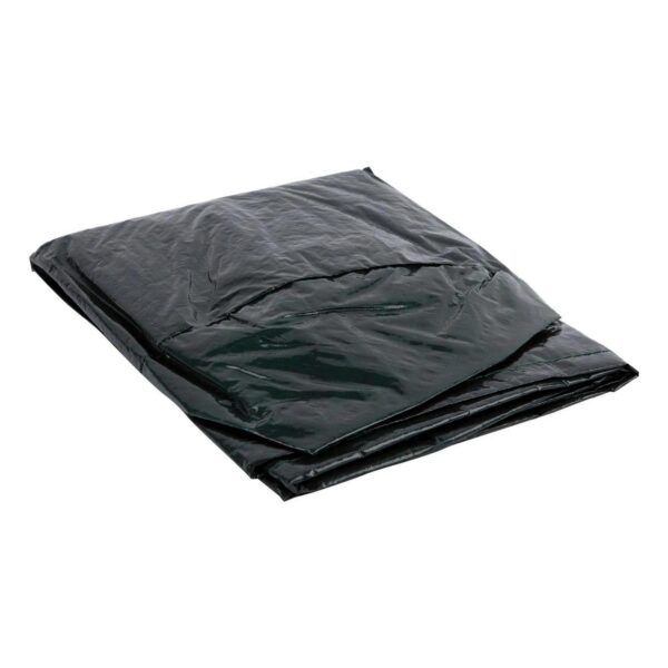 1x Black 85cm Round Heavy-Duty Fire Pit Cover Waterproof Outdoor Garden Patio