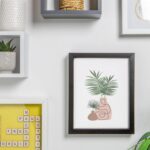 1x Black 8 x 10 Photo Frame with White 4 x 6 Mount Picture Wall Décor - Image 4
