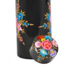 1x Carbon Pansy 875ml Stainless Steel Hand-Painted Picnic Water Bottle - Image 4