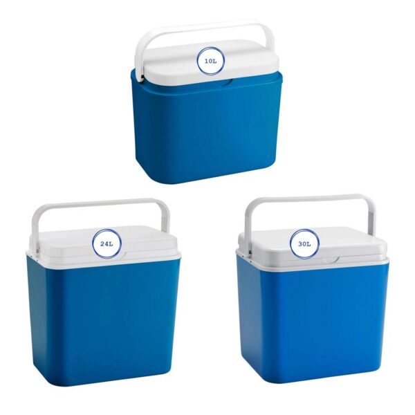 1x Cool Box Blue Large Insulated Portable Camping Travel Picnic Food Cooler