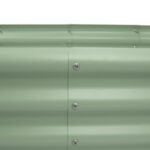 1x Green 120cm x 60cm Rounded Galvanised Steel Raised Garden Bed Planter Box - Image 4