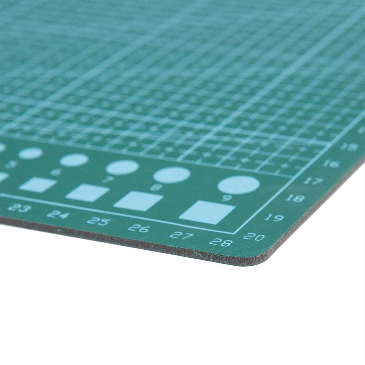 1x Green A4 (22 x 30cm) Cutting Mat Craft Paper Sewing Fabric Knife Cutter Board - Image 2
