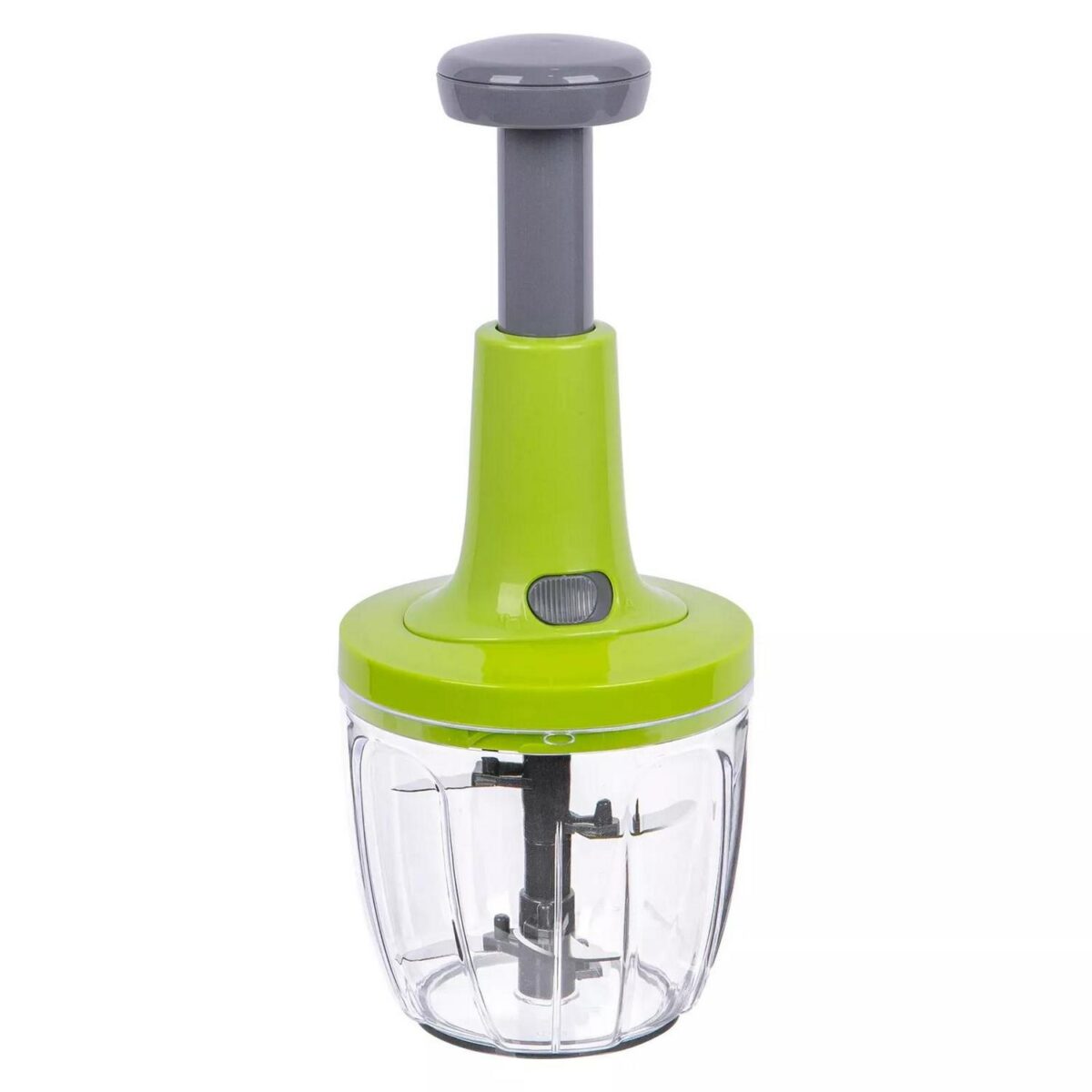 1x Green Manual Food Chopper Mini Kitchen Vegetable Onion Cutter Processor - Image 1