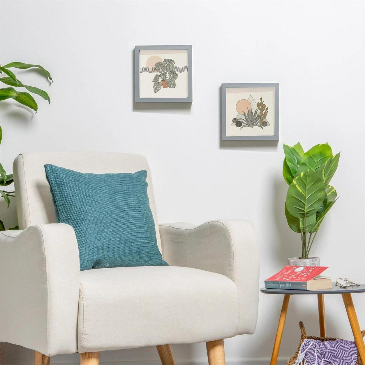1x Grey 8  x 8  Acrylic 3D Deep Box Photo Picture Frame - Ivory 6  x 6  Mount - Image 5