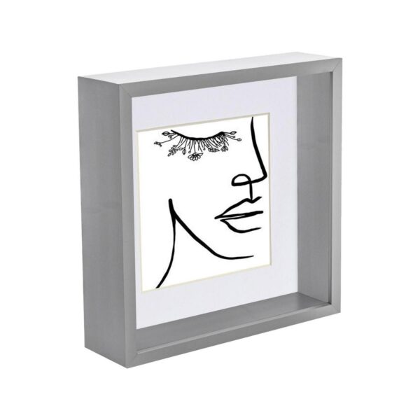 1x Grey 8 x 8 Acryli 8d9fe318f5b220e4d891f9757a5a638f