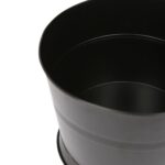 1x Handmade Galvanized Iron Ice Bucket 26.5cm Black Wine Champagne Cooler - Image 4