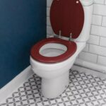 1x Mahogany Soft Close Wooden Toilet Seat - Oval Shape Bathroom WC Top Fittings - Image 7