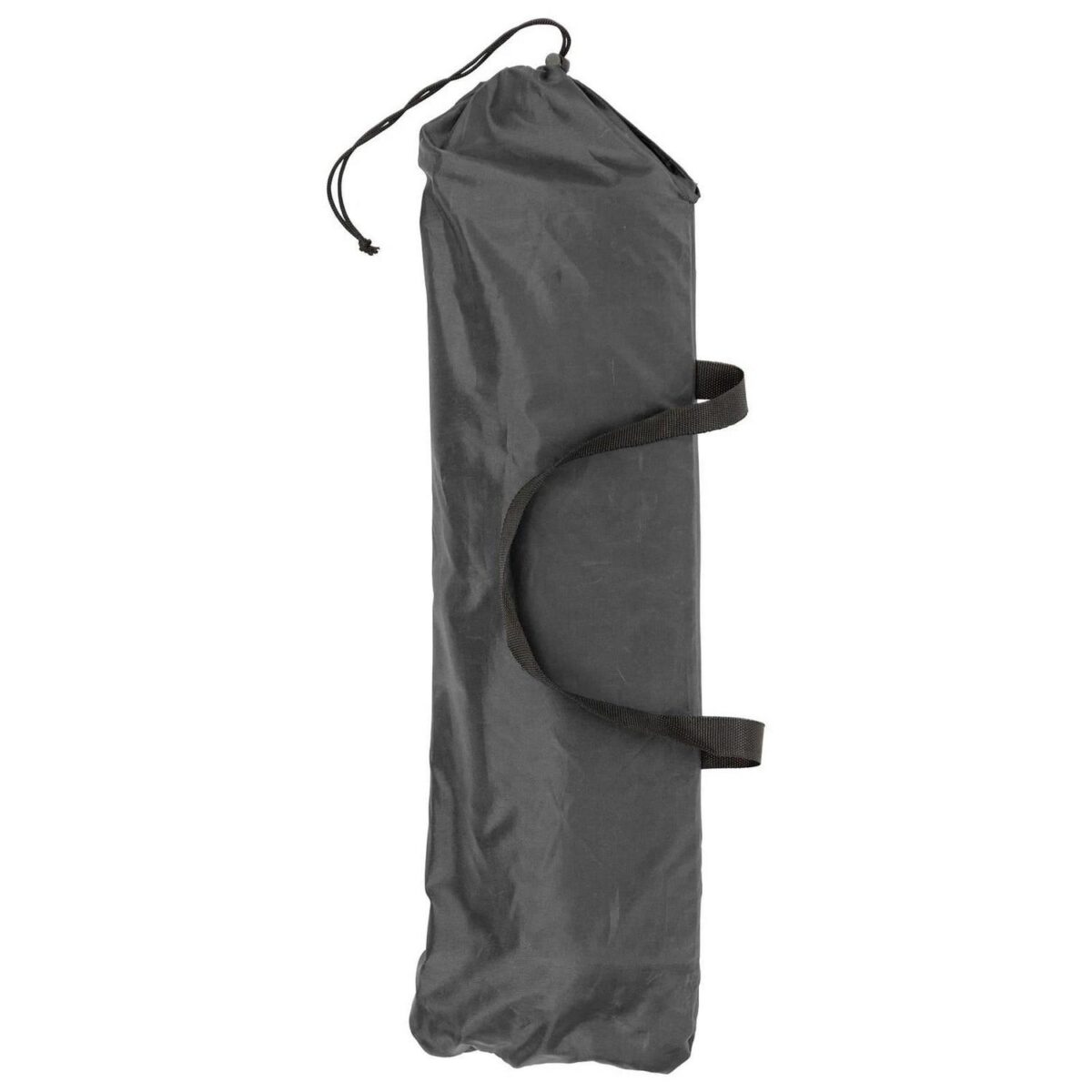 1x Matt Black/Black Folding Beach Lounger Outdoor Garden Camping Sun Chair - Image 5