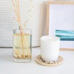 1x Nicola Spring White Soy Wax Scented Candle 130g Coconut and Lime Aromatherapy - Image 6