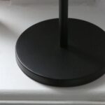 1x Pedestal Mirror 18.5cm x 34.5cm Black Bathroom Table Makeup Vanity Shaving - Image 7