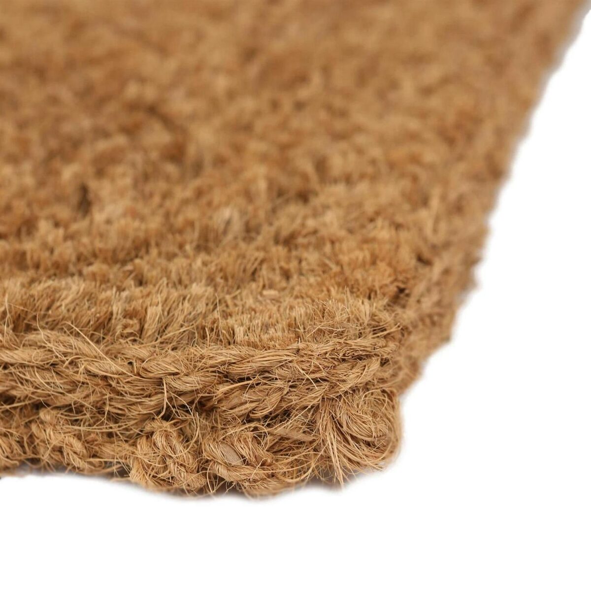 1x Premium Handmade Coir Door Mat 90cm x 60cm Large Heavy-Duty Kitchen Barrier - Image 4
