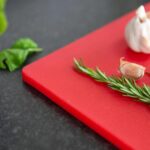 1x Red 45cm x 30cm Plastic Chopping Board Large Kitchen Food Cutting Boards - Image 6