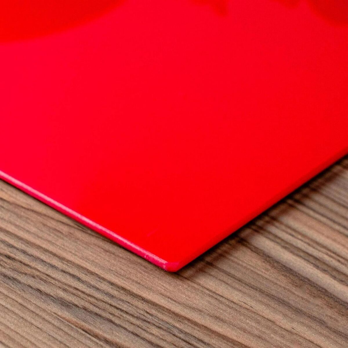1x Red 50cm x 40cm Glass Chopping Board Kitchen Cutting Worktop Saver - Image 5