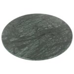 1x Round Marble Chopping Board 30cm Green Non-Slip Kitchen Cutting Boards