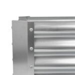 1x Silver 90cm x 90cm Square Galvanised Steel Raised Garden Bed Planter Box - Image 4