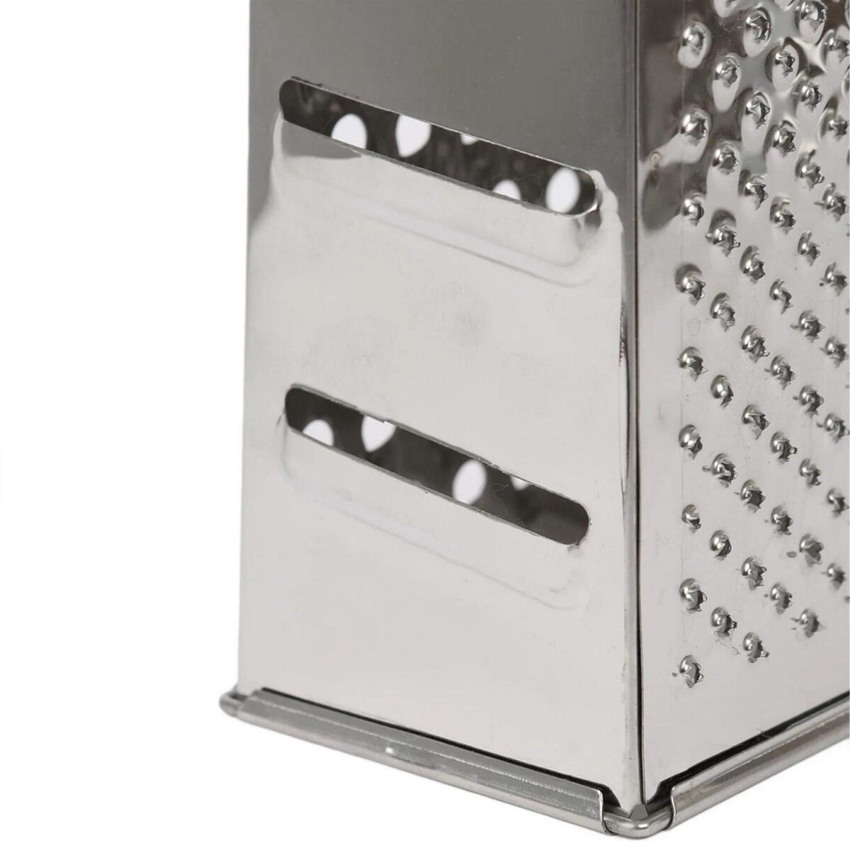 1x Stainless Steel Box Grater Kitchen Hand Cheese Vegetable Food Slicer Shredder - Image 5