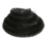 1x Stainless Steel Gutter Brush 4M Black Drain Leaf Filter Cleaning Guard