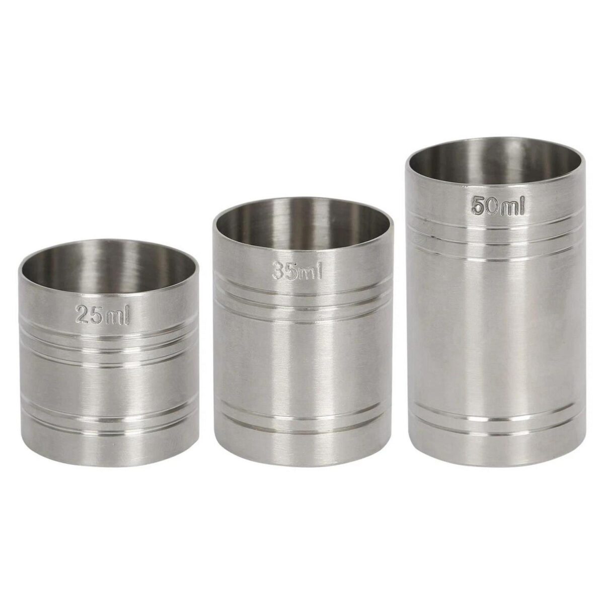 1x Stainless Steel Thimble Measure 50ml Bar Spirit Cocktail Wine Drink Cup - Image 4