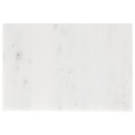 1x White 30cm x 20cm Rectangle Marble Chopping Board Kitchen Cutting Boards - Image 4