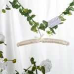 1x White Padded Satin Coat Hanger Vintage Luxury Wedding Dress Bride Hangers - Image 6