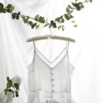 1x White Padded Satin Coat Hanger Vintage Luxury Wedding Dress Bride Hangers - Image 5