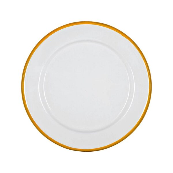1x Yellow 20cm White 621f507d1b59088ef015f0a2584c742b