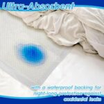 200x Small Disposable Incontinence Bed Pads 32.5cm x 45cm Sheets Protection - Image 4