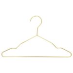 20x Gold Metal Kid's Hangers Baby Children Coat Clothes Hanger Trouser Bar - Image 4
