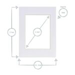 20x Picture Mounts for 5 x 7 3D Box Picture Frames Photo Size 4 x 6 Grey - Image 4