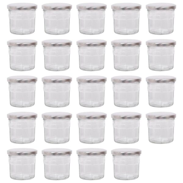 24x 130ml Glass Jam 02156ac2d1ea39e7c45d5e70c1cf3f55