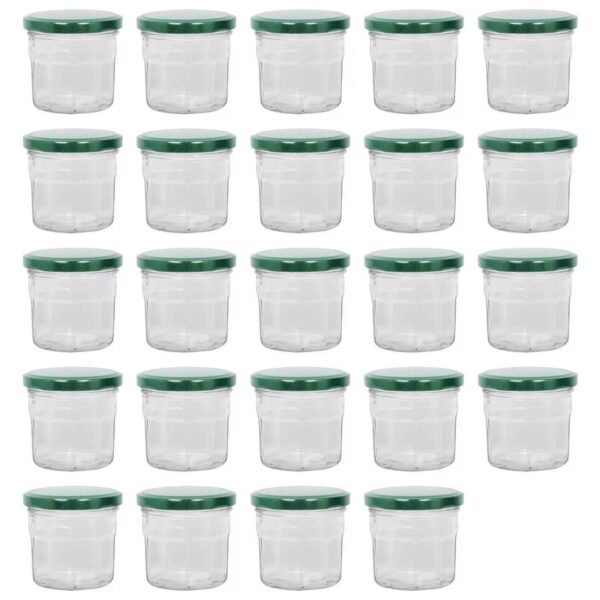 24x 130ml Glass Jam 1215d684bbfc1b211527344e0d835013