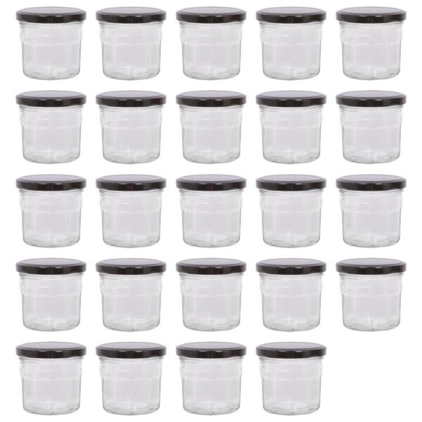 24x 130ml Glass Jam 604f20bb440c4cefcd3ba73b7dbc9565