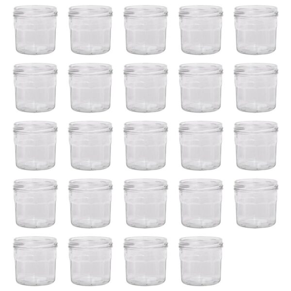 24x 130ml Glass Jam c64bb18dd458c6e05f083b96aaa65494