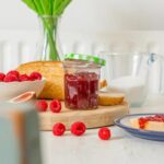 24x 150ml Glass Jam Jars with Green Gingham Lids Chutney Preserve Honey Storage - Image 5