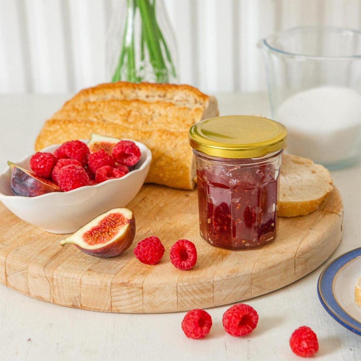 24x 150ml Glass Jam Jars with Gold Lids Chutney Preserve Honey Pickle Storage - Image 7