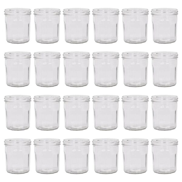 24x 250ml Glass Jam 55327993891c5b6c045a23959dc74737