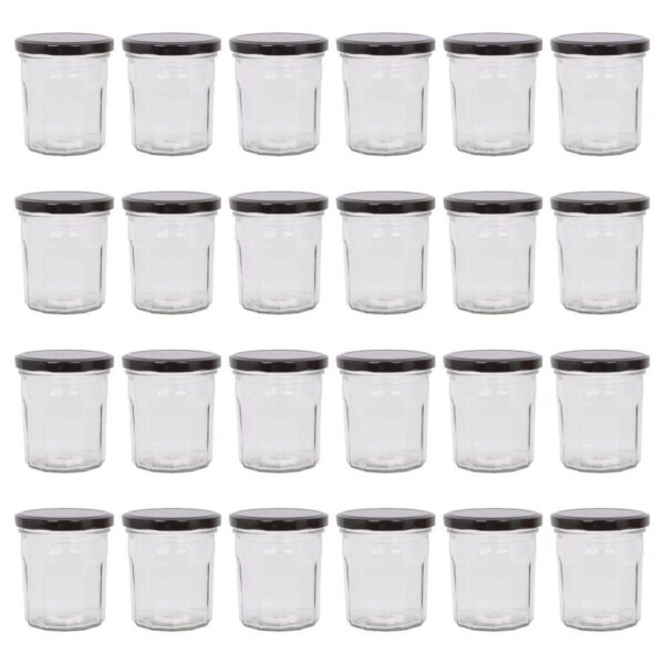 24x 250ml Glass Jam 5f059e3fcd04f337505aee0b55bda11f