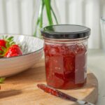 24x 250ml Glass Jam Jars with Black Lids Chutney Preserve Honey Pickle Storage - Image 7
