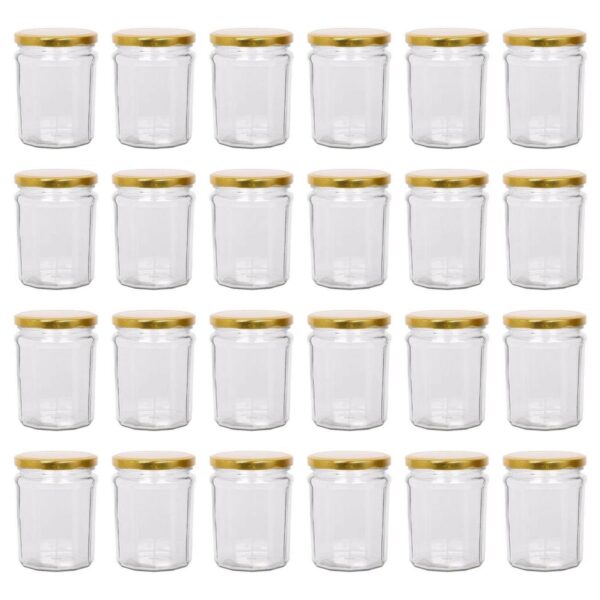 24x 380ml Glass Jam 4f850fe60fc3053df6612bb9b43eb94d