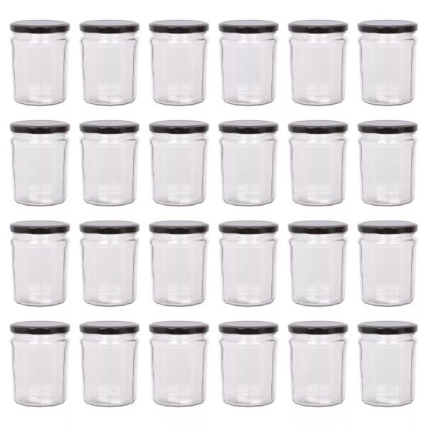 24x 380ml Glass Jam b06cbe343111e9d24f94d6d08a6bff10